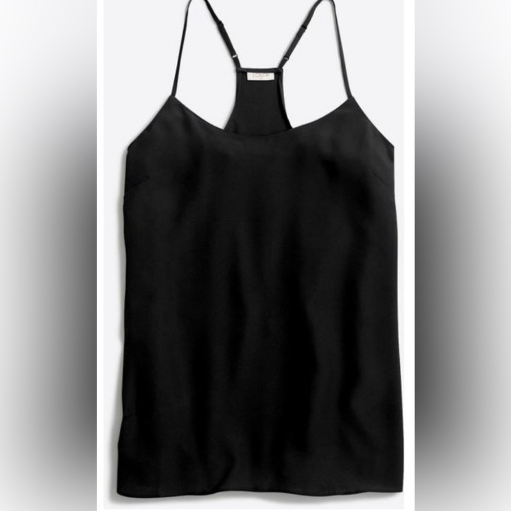 J. Crew Black Camisole with Adjustable Straps